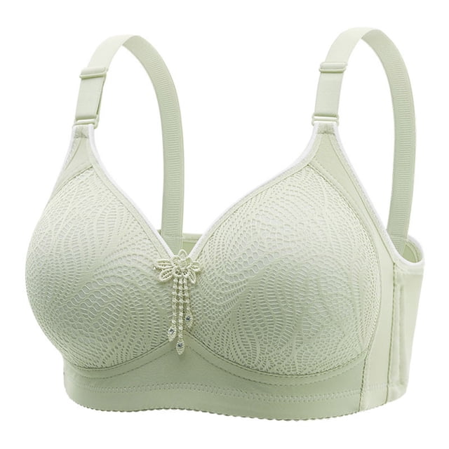 Bras for Women Woman Oversized Wireless Bra Front Button Push Up Underwear Bra