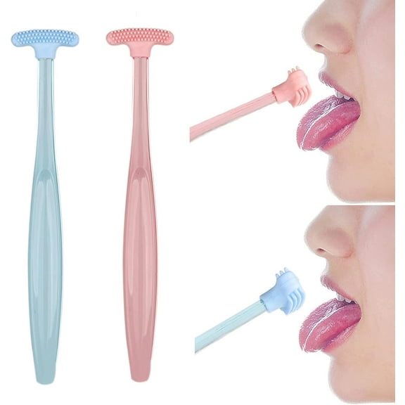 4PCS Tongue Scraper, Silicone Tongue Cleaners, Fresher Tongue Tools, Healthy Oral Hygiene Brushes, Eliminate Bad Breath