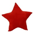 thumbnail image 3 of Dmlowu Throw Pillows, Extra Soft Throw Pillows for Couch, Comfortable Fluffier Fall Throw Pillows for Halloween Christmas Decorations, Solid Color Five Pointed Star Couch Pillows Inserts 18x18, 3 of 7