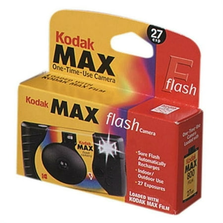 UPC: 0041778737552 | Kodak Max One-Time Use Camera with Flash