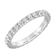 thumbnail image 2 of Unique Moments 1 ct Lab Grown Diamond Eternity Band in 10K White Gold, 2 of 4