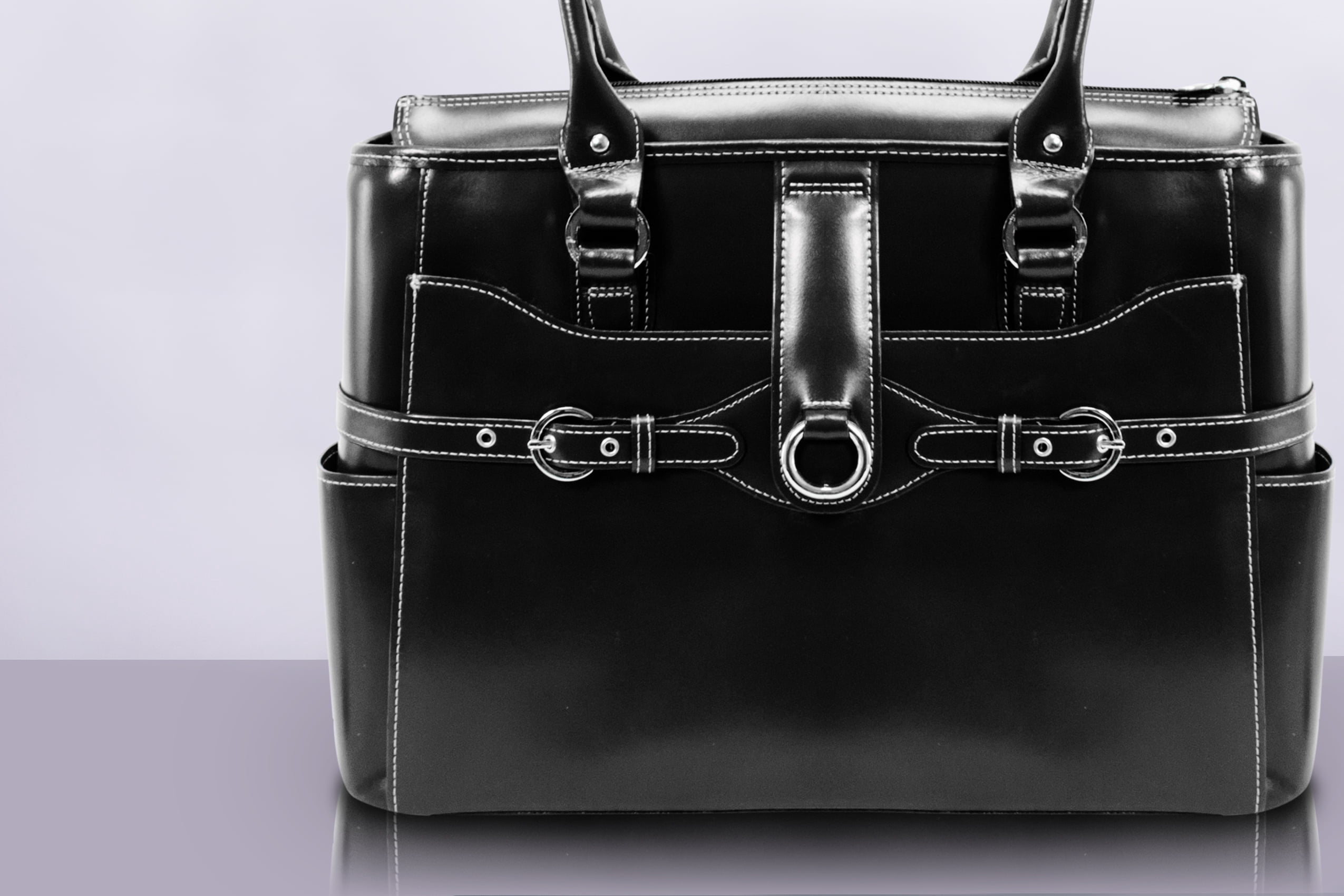 WILLOW SPRINGS | 15” Leather Laptop Briefcase