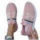 thumbnail image 5 of Zapatillas deportivas de mujer, de malla de color liso, transpirables, cómodas, informales y ligeras, para correr, 5 of 8