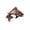 Copper Plated, variant on Leaping Steelhead Fish Pin, Copper Plated 2” F036PR, Large Sea run Rainbow Trout, Realistic Fishing Lapel Pin, Hat, Pins, Brooch, Jewelry, Gift, 100% Handmade in the USA, 200 Fish Designs Available