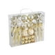 thumbnail image 3 of Juego de 40 bolas decorativas navideñas Macarena colgantes PVC PET, 3 of 8