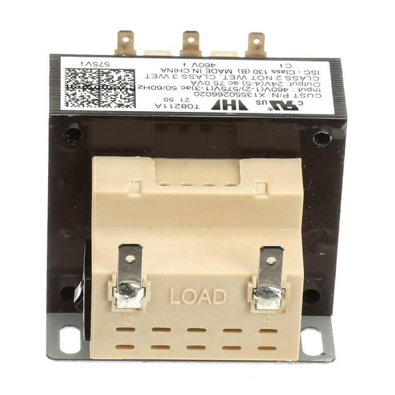 TRANSFORMER, 75 VA, 460-575V PRI, 24V SE TRR00826 - Genuine OEM Replacement Part