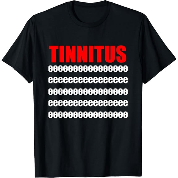 Tinnitus Awareness Shirt Gift eeeee T-Shirt100% cotton