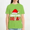 thumbnail image 5 of OdeJous Christmas Squads Family Group Matching Christmas Party Pajama T-Shirt,Green Small, 5 of 5