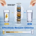 thumbnail image 2 of KAIYING 4 Pack Shower Filter Replacement Cartridges, KDF Hard Water Filtration for Handheld Shower Heads, 4.72 Inch, 2 of 6