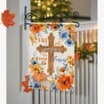 thumbnail image 5 of Fall for Jesus He Never Leaves Decorative Garden Flag, Religious Autumn Cross Pumpkin Flower Yard Outside Decorations, Christian Floral Seasonal Outdoor Small Home Decor Double Sided 12.5x18, 5 of 6