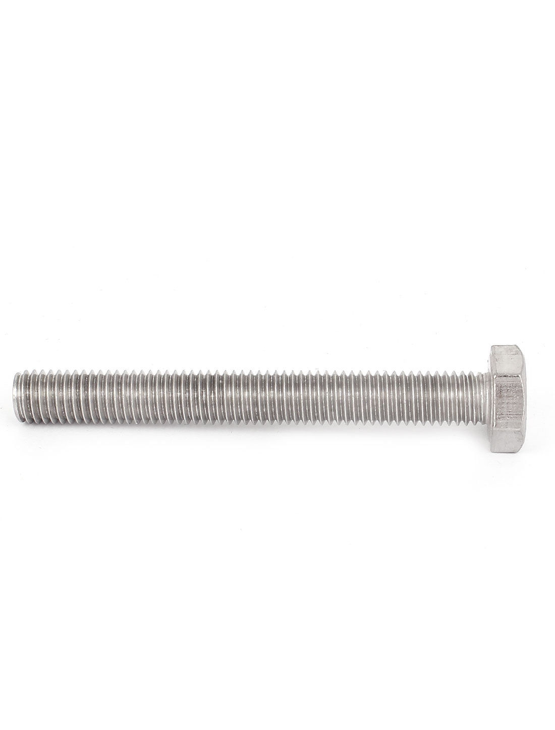 uxcell M10 x 85mm A2 Stainless Steel Fully Threaded Hex Head Screw Bolt 5 Pcs a15032700ux0060
