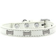 thumbnail image 5 of Dog, Puppy  Pet Widget Fashion Collar, "Silver Bone", 5 of 8