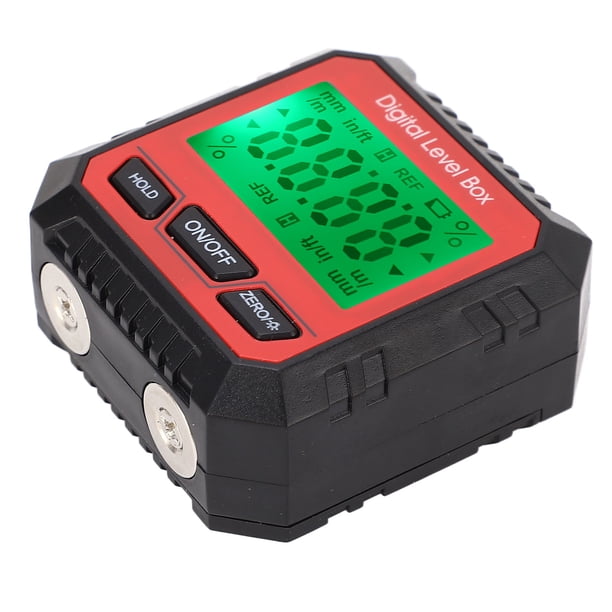 Indicador de ángulo de Caja de Nivel Digital Buscador de ángulo Magnético Inclinómetro Transportadores de Construcción para Carpintería Construcción Albañilería ANGGREK Otros