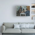 thumbnail image 2 of Trademark Fine Art Paul Cezanne The Card Players Canvas Wall Art - 35x47, 2 of 5