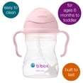 thumbnail image 4 of b.box Vaso para sorber con pajita ponderada. Beba desde cualquier ángulo, a prueba de fugas, a prueba de derrames, de fácil agarre. Sin BPA, apto para lavavajillas. Para bebés de 6 meses en adelante h, 4 of 5