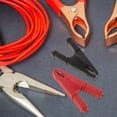thumbnail image 2 of Shisuyan 2pcs Electrical Test Alligator Clips Battery Clips Alligator Clamps Mini Alligator Clip Electrical, 2 of 9