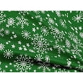 thumbnail image 4 of oneOone Rayon Green Fabric Merry Christmas Sewing Craft Projects Fabric Prints By Yard 56 Inch Wide-E98, 4 of 5