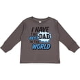 thumbnail image 3 of Inktastic I Have the Best Dad in the World Boys Long Sleeve Toddler T-Shirt, 3 of 5