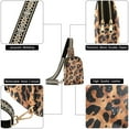 thumbnail image 6 of FORMRS Womens Crossbody Sling Bag Travel Daypack Shoulder Chest Backpack, Leopard Pattern, 6 of 7