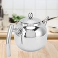 thumbnail image 2 of Household Stainless Steel Spherical Tea Pot - Cold Water Kettle with Filter for Induction Cooker, For Restaurants, Conference Rooms, Living Room[L], 2 of 5