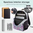 thumbnail image 4 of KUIFORTI Cute Dolphin Children's Backpack 17 Inch Large Capacity Kids School Bookbag with Side Pockets Suitable for Elementary Primary Middle Back to School Gifts, 4 of 7