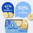 thumbnail image 4 of Gerber Stage 2 Baby Food, Banana Puree Tubs, Baby Puree, 2PK 8 oz, 4 of 16