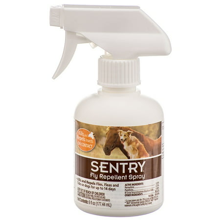 Sentry Fly Repellent Spray for Dogs 6.1 oz (Best Natural Fly Spray For Horses)