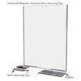 thumbnail image 6 of 10 Pack Wall Sign Holder for 8.5" x 11" Maps and Notices in Hospitals and Facilities Clear Acrylic Literature Sleeve with Magnets and Hook and Loop Squares, 6 of 6