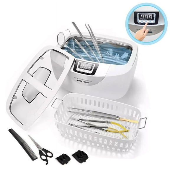 Ultrasonic Cleaning Machine Large Capacity Jewelry Fine Cleaning With High-Definition Display for Cleaning Glasses Rings Watches