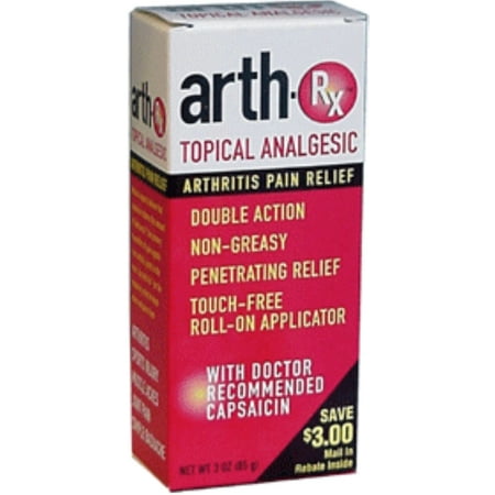 Arth-Rx Topical Analgesic Arthritis Pain Relief Lotion 3