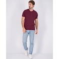 thumbnail image 2 of Real Essentials 3 Pack: Men's Cotton Short & Long Sleeve Henley T-Shirt Performance Activewear (Available in Big & Tall), 2 of 6