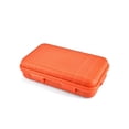 thumbnail image 2 of ziyahi Survival Case Waterproof Shockproof Outdoor Emergency Storage Box Plastic Sponge Climbing Reusable Container Packing Orange, 2 of 6