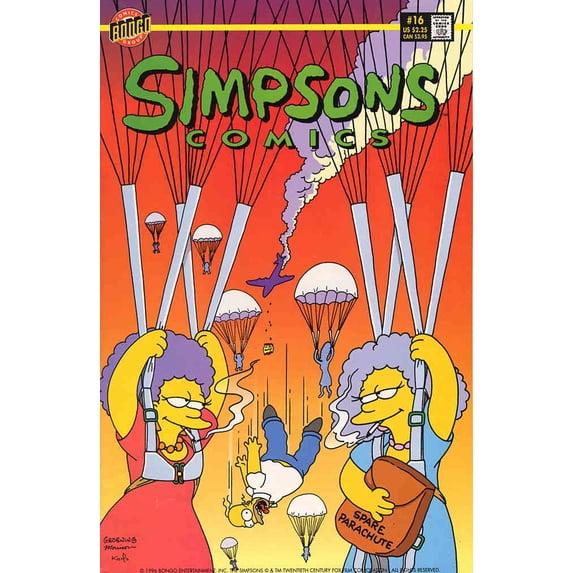 Simpsons Comics #16 VF ; Bongo Comic Book