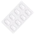 thumbnail image 1 of 8 Cavity   8 Cavity   Silicone Mouse  Cute Baking  For Cake  Chocolate, 1 of 5