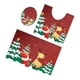 thumbnail image 3 of de de antideslizantes de navideño de 3 piezas, adhesivo para inodoro 5, 3 of 9