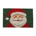 thumbnail image 2 of Area Rugs,Chirstmas Door Mat Merry Christmas Doormat Welcome Front Door Mat Xmas Rustic Non Doormat For Front Porch Entryway Indoor Outdoor Holiday Xmas Decor (60×90cm), 2 of 6