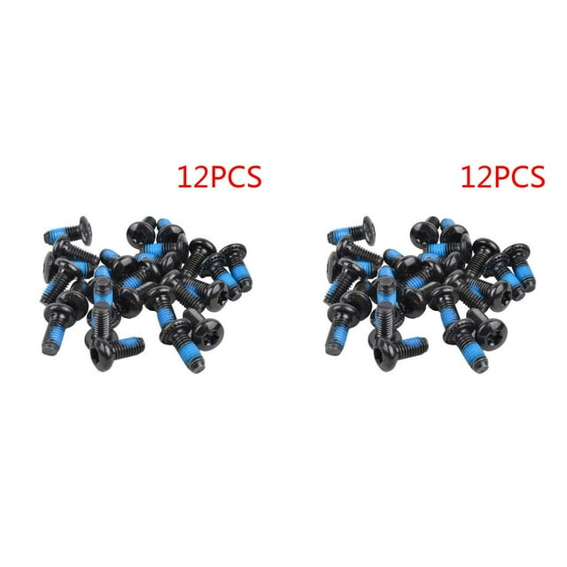 stanreset 12pcs Disque Frein Rotor T25 Vis Acier Leviers Vélo de Route VTT Boulons de Précision Pièces de Rechange Extérieur 2PCS