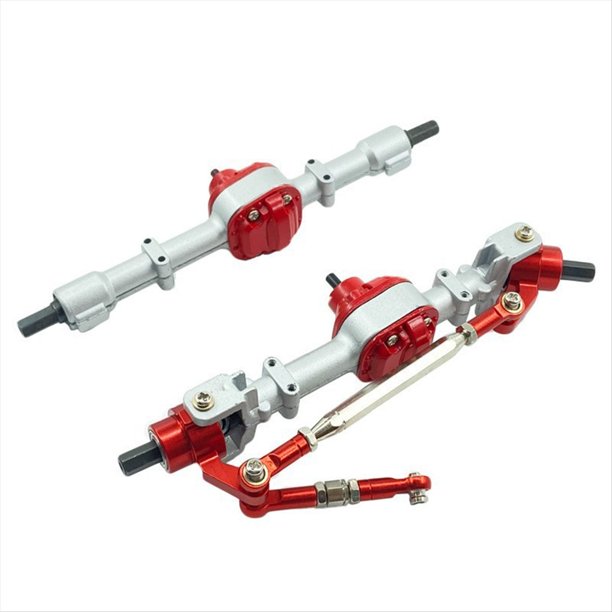 2 Piezas MN82 LC79 Eje de Metal Engranaje de Metal Eje Delantero y Trasero para Mang Cow MN82 LC79 RC Truck Car Upgrade Parts Accesorios B