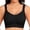 Black, variant on High Support Wireless Sports Bra with Absorbent Cups for Maximum Comfort and Lateral Support in Everyday Wear