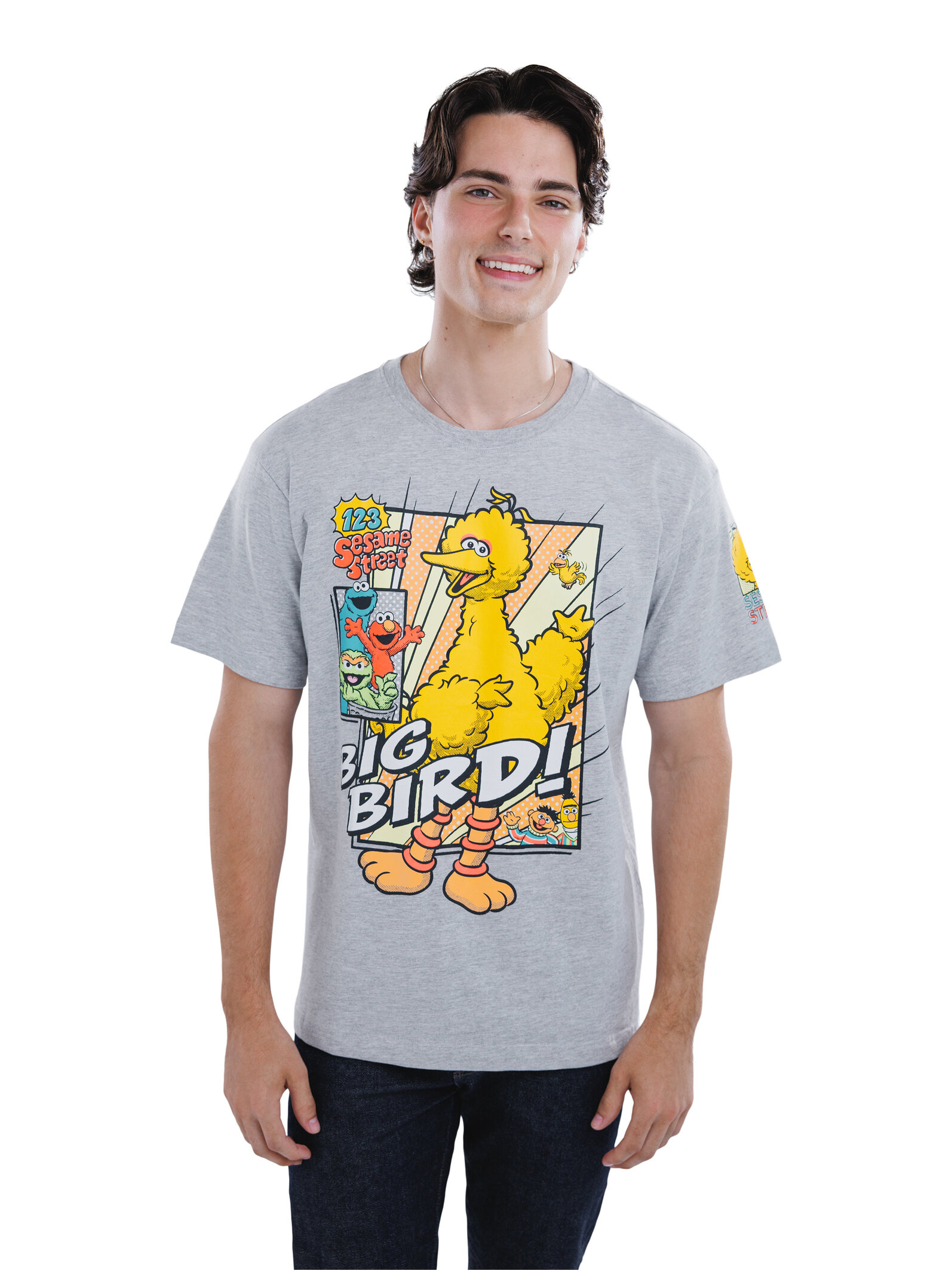 Sesame Street Big Bird T-Shirt Adult - Walmart.com