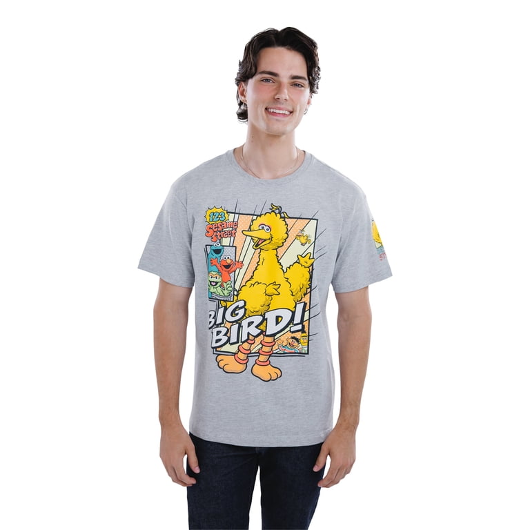 Sesame Street Big Bird T-Shirt Adult - Walmart.com