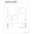 thumbnail image 2 of Kingston Brass KS3195NML Magellan Single Handle Water Filtration Faucet, Oil Rubbed Bronze, 2 of 2