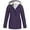 Purple, variant on Winter Fall !Homenesgenics Womens Tops under $5 Women Plus Velvet Solid Jackets Outdoor Hooded Raincoat Windproof Purple S