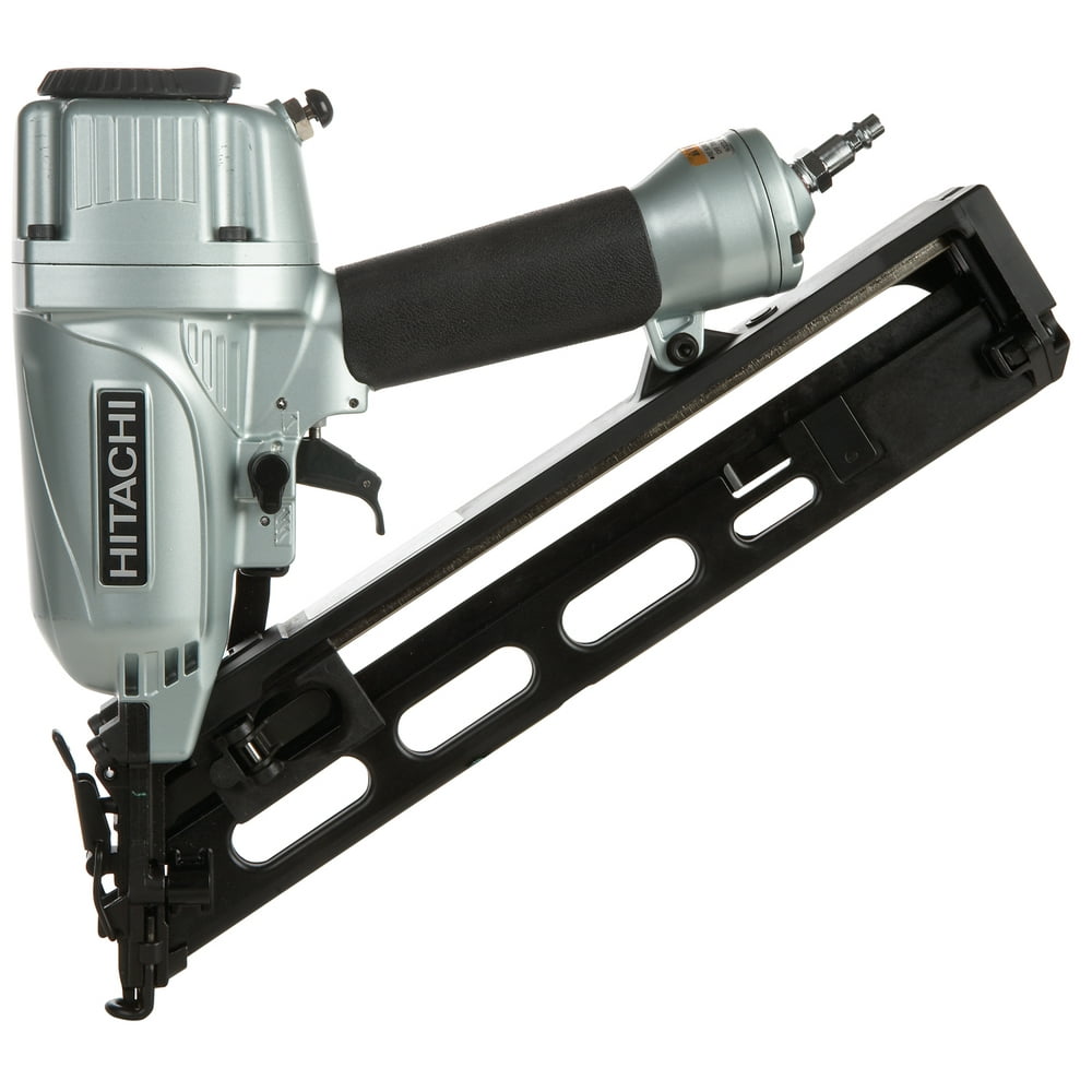 Metabo HPT 21/2Inch 15Gauge Angled Finish Nailer With Air Duster