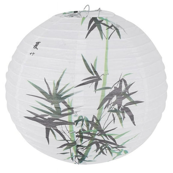 30cm Lampshade Paper Lantern Oriental Style Light Decoration Chinese , Bamboo