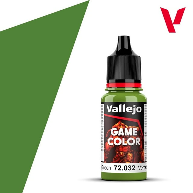 Juego de Pinturas Acrílicas Vallejo Game Color - Pigmentos para Pintura de Modelos, 18 ml, Tonos Vibrantes y Saturados, Serie 72.032