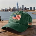 thumbnail image 2 of 1776-2026 250 Years Baseball Hat Running Adjustable Fit Patriotic Embroidered Cap for 250 Anniversary USA Gifts for Men Women, 2 of 7