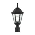 thumbnail image 2 of Livex Lighting Hamilton 1 Light Outdoor Post Lantern, 2 of 2