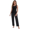 thumbnail image 5 of DARING DIVA Women's Breastfeeding Scoop Neck Undershirts Tank Tops L Black, 5 of 6