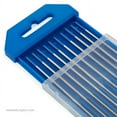 thumbnail image 2 of Midwest Tungsten Service TIG Welding Tungsten Electrodes 2 Percent Lanthanated, Blue, 10 Pack, 2 of 2
